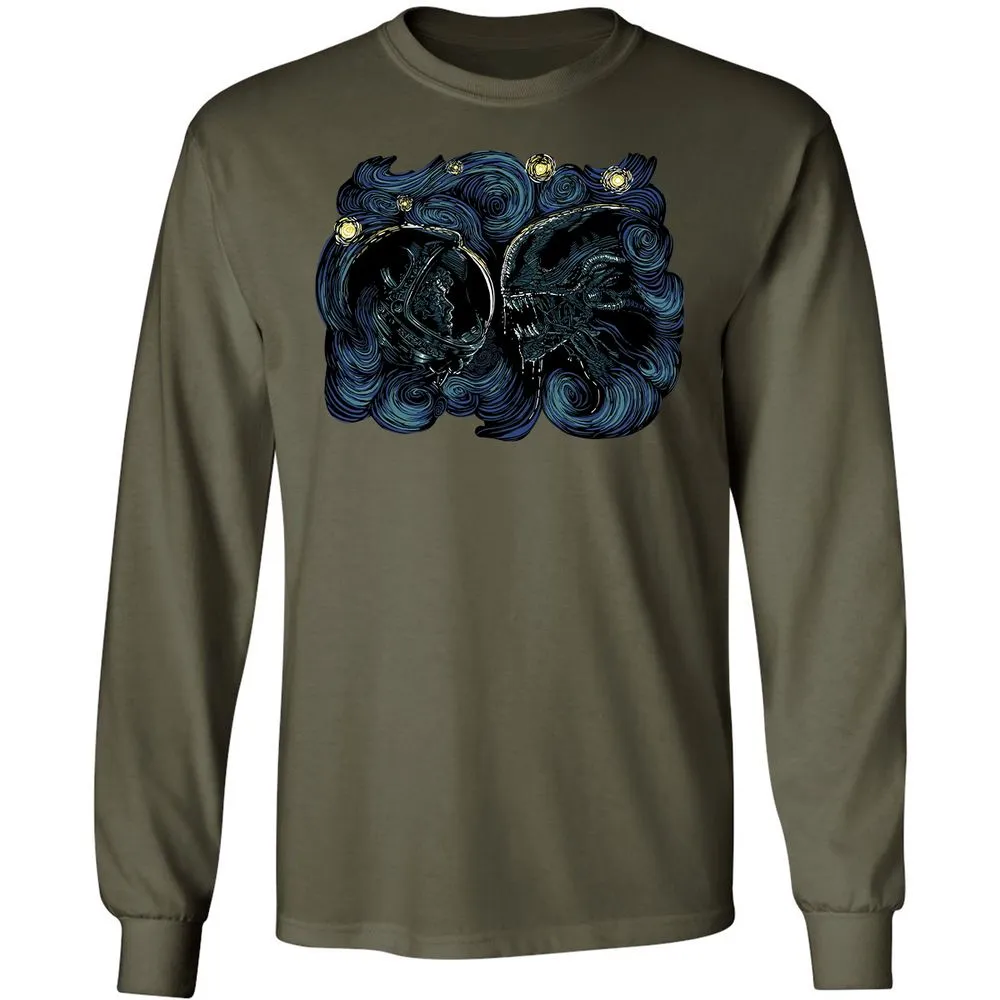 Long Sleeve T-Shirt - 7SWFBD9G - Military Green - 16