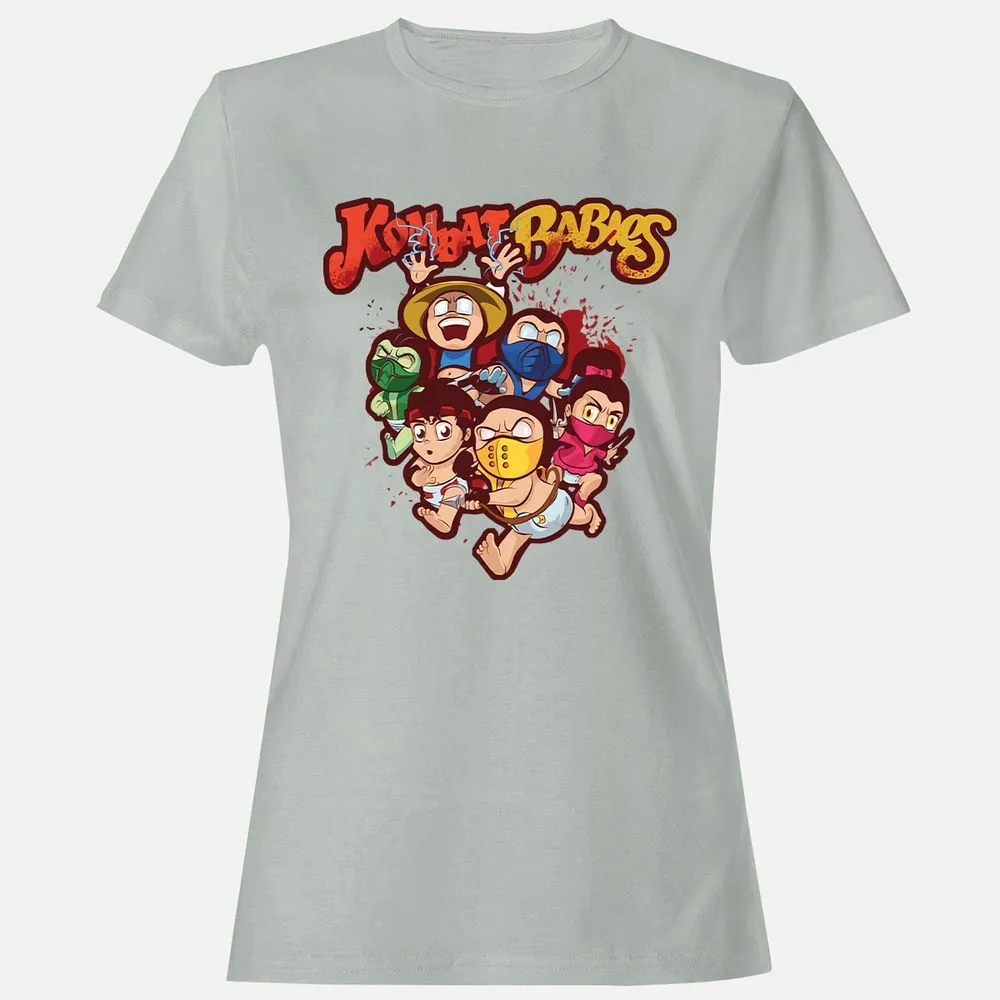 Women's T-Shirt - VMQ1F2GJ - Ash - 2