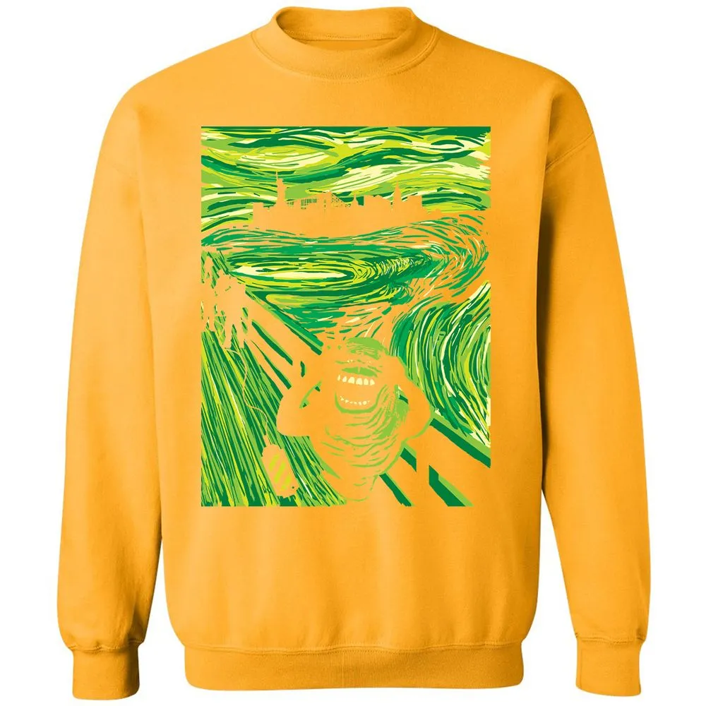Classic Unisex Sweatshirt - URVC9DW9 - Gold - 11