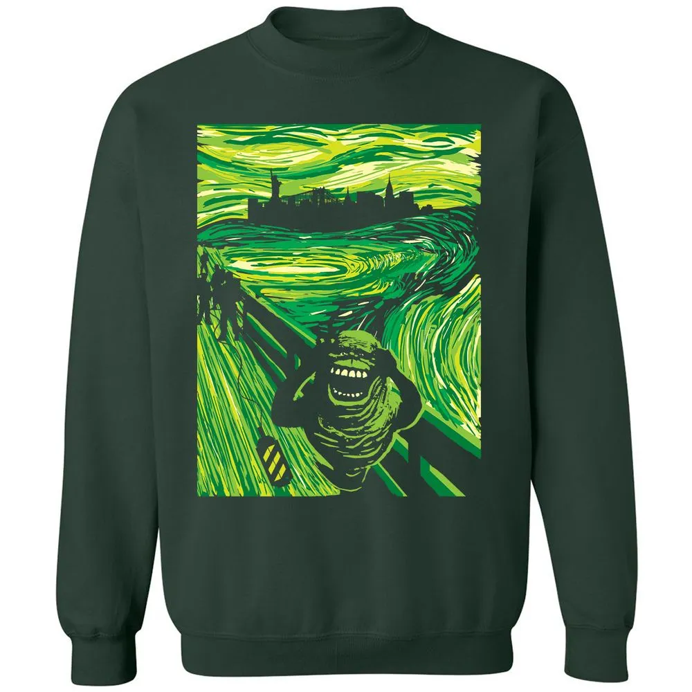 Classic Unisex Sweatshirt - URVC9DW9 - Forest Green - 4