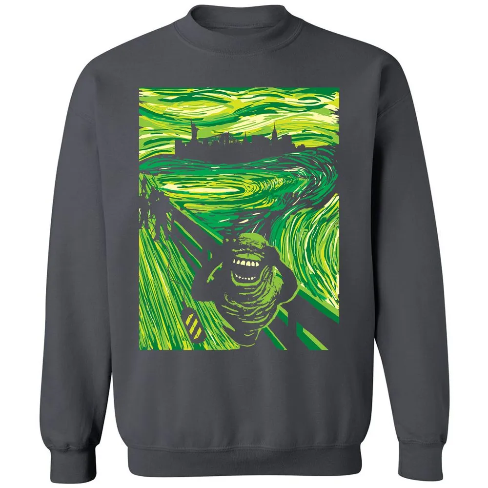 Classic Unisex Sweatshirt - URVC9DW9 - Charcoal - 7