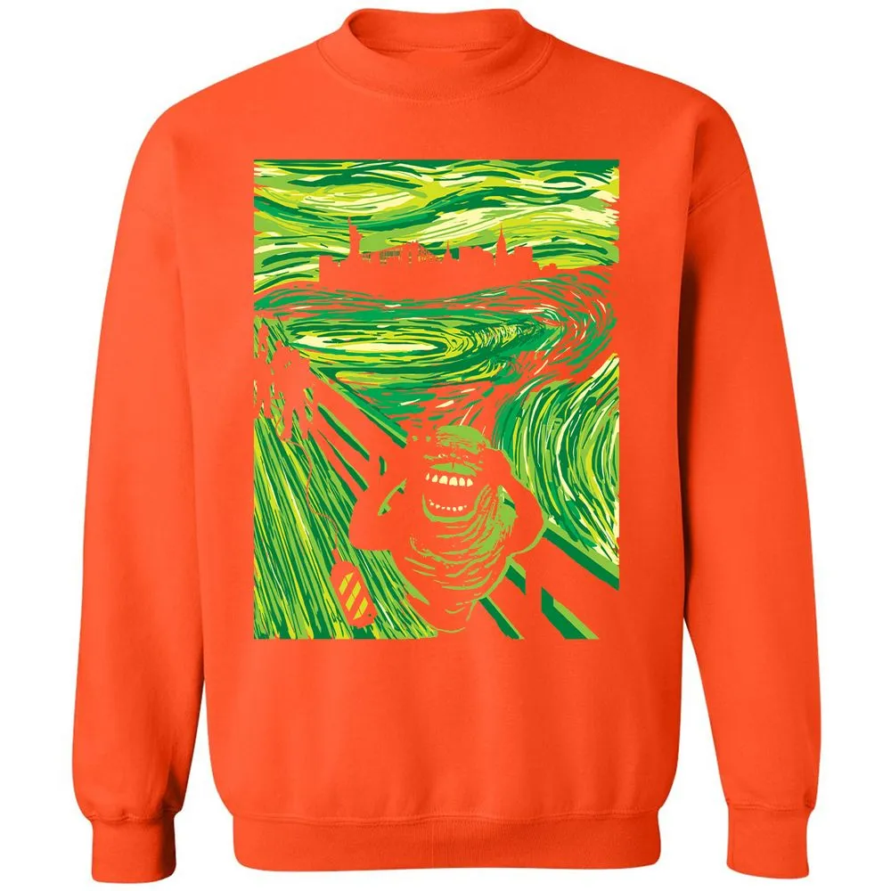 Classic Unisex Sweatshirt - URVC9DW9 - Orange - 10