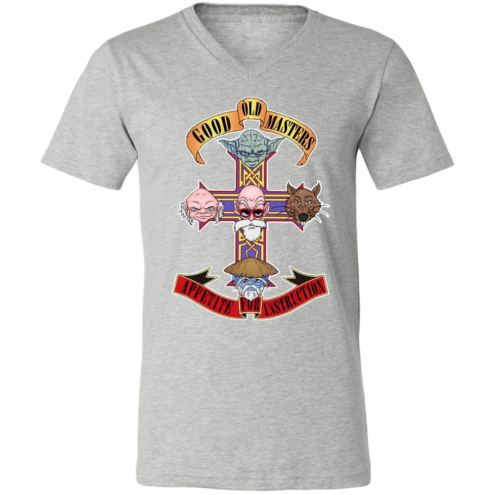 Unisex V-Neck T-Shirt - 25HNKFJU - Athletic Heather - 7