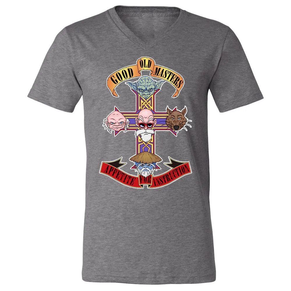 Unisex V-Neck T-Shirt - 25HNKFJU - Deep Heather - 13