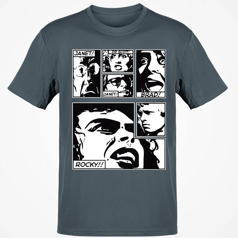Classic Unisex T-Shirt - QRFZBKHC - Charcoal - 3