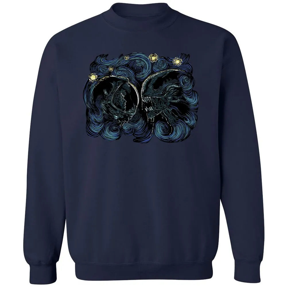 Classic Unisex Sweatshirt - Q8DFBDLT - Navy - 2
