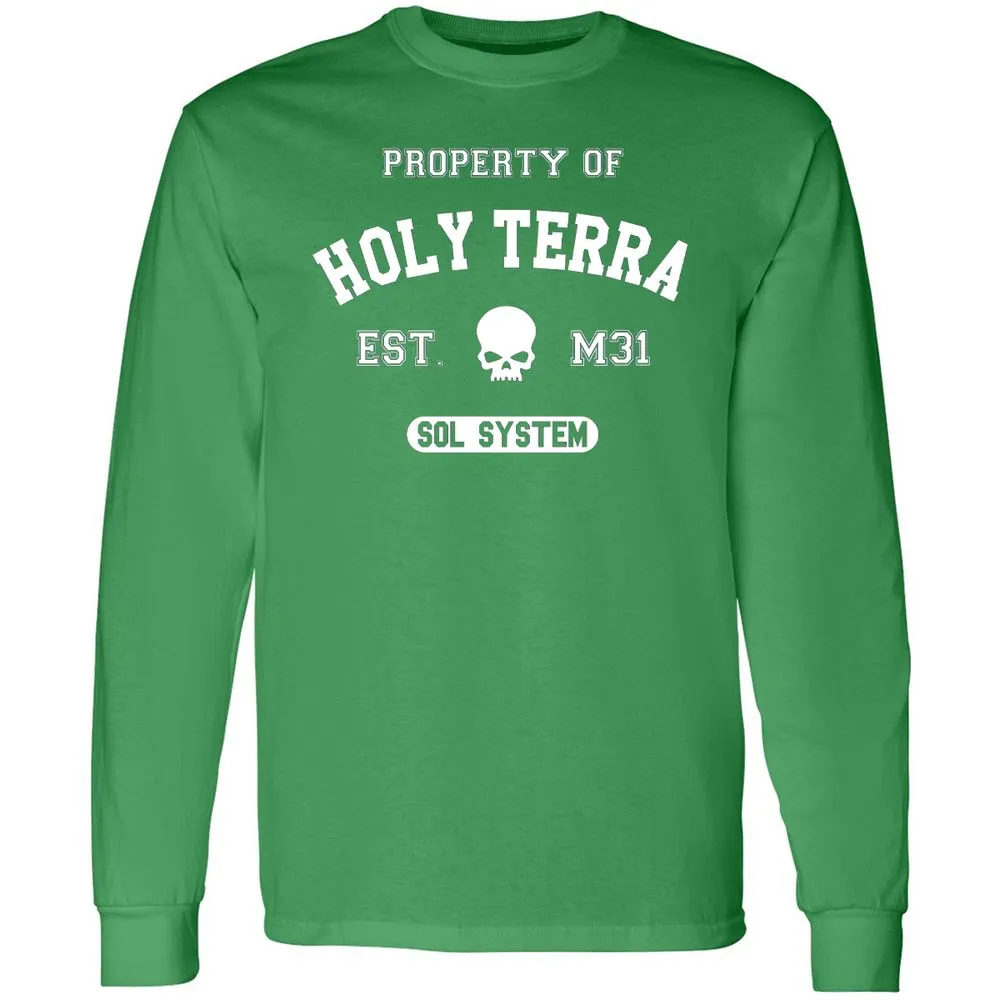 Long Sleeve T-Shirt - 7714S7HW - Irish Green - 10