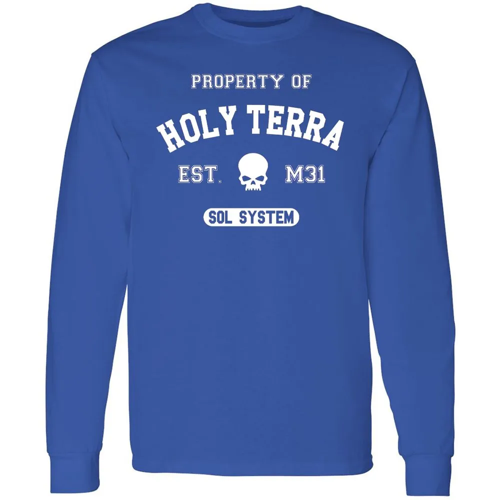 Long Sleeve T-Shirt - 7714S7HW - Royal - 8