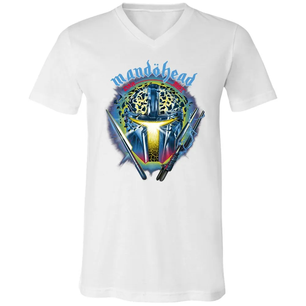 Unisex V-Neck T-Shirt - RM5U8C41 - White - 5