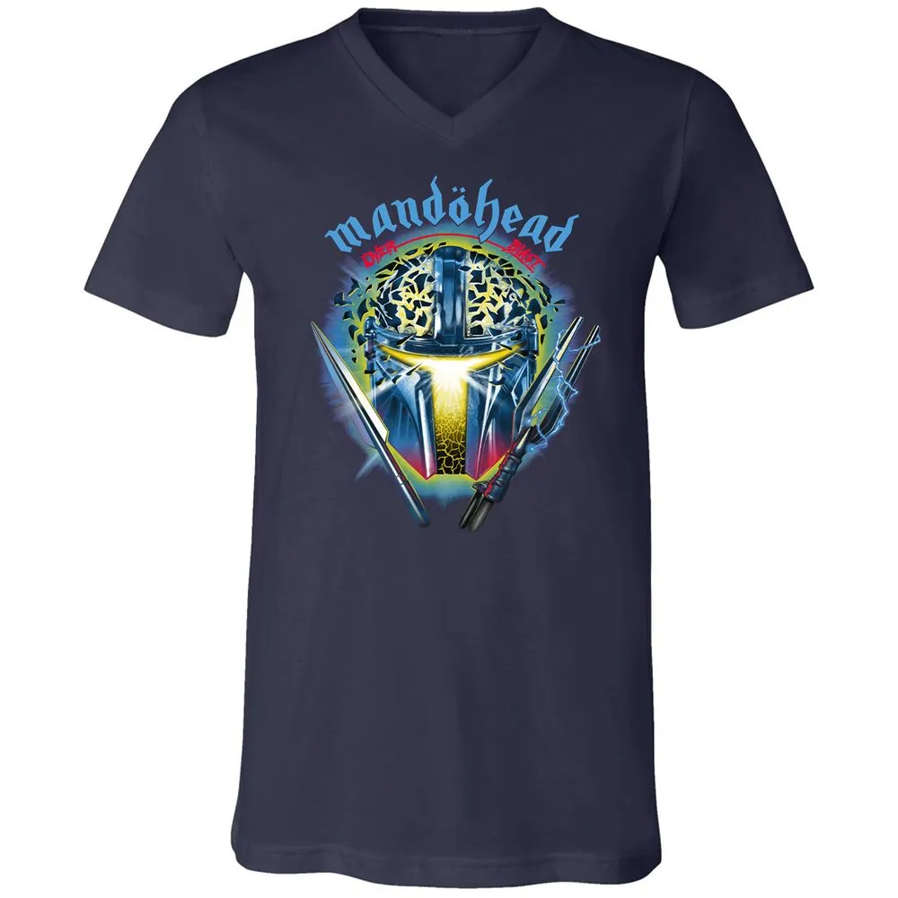 Unisex V-Neck T-Shirt - RM5U8C41 - Navy - 2
