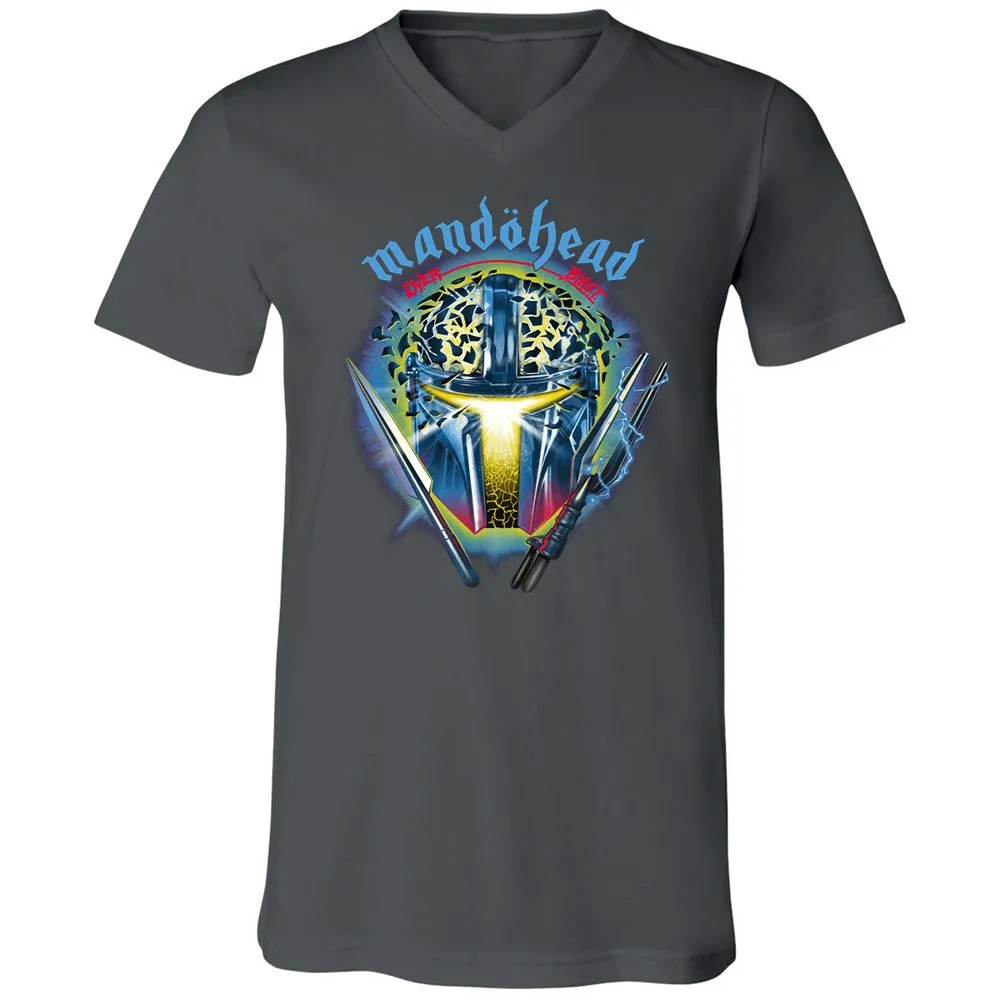 Unisex V-Neck T-Shirt - RM5U8C41 - Asphalt - 12