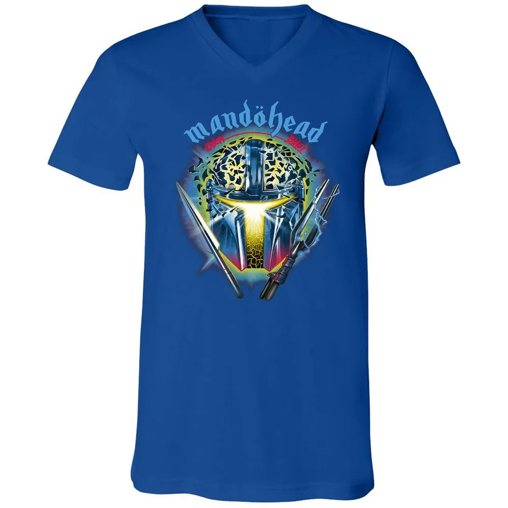 Unisex V-Neck T-Shirt - RM5U8C41 - True Royal - 4