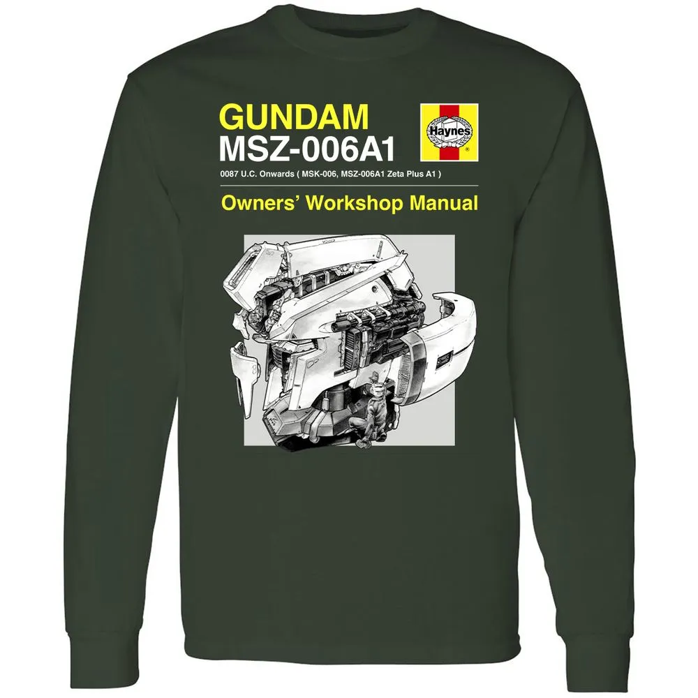 Long Sleeve T-Shirt - 1ZBQSUHL - Forest Green - 4