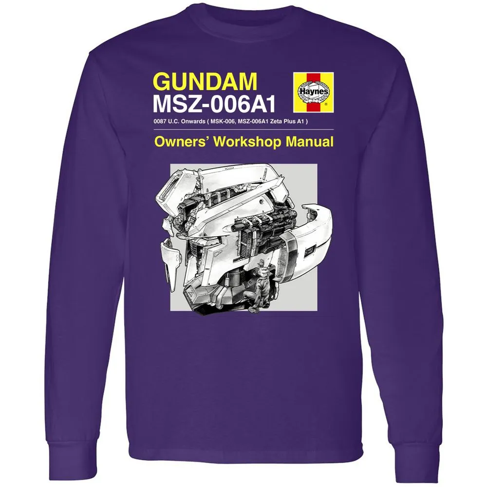 Long Sleeve T-Shirt - 1ZBQSUHL - Purple - 13