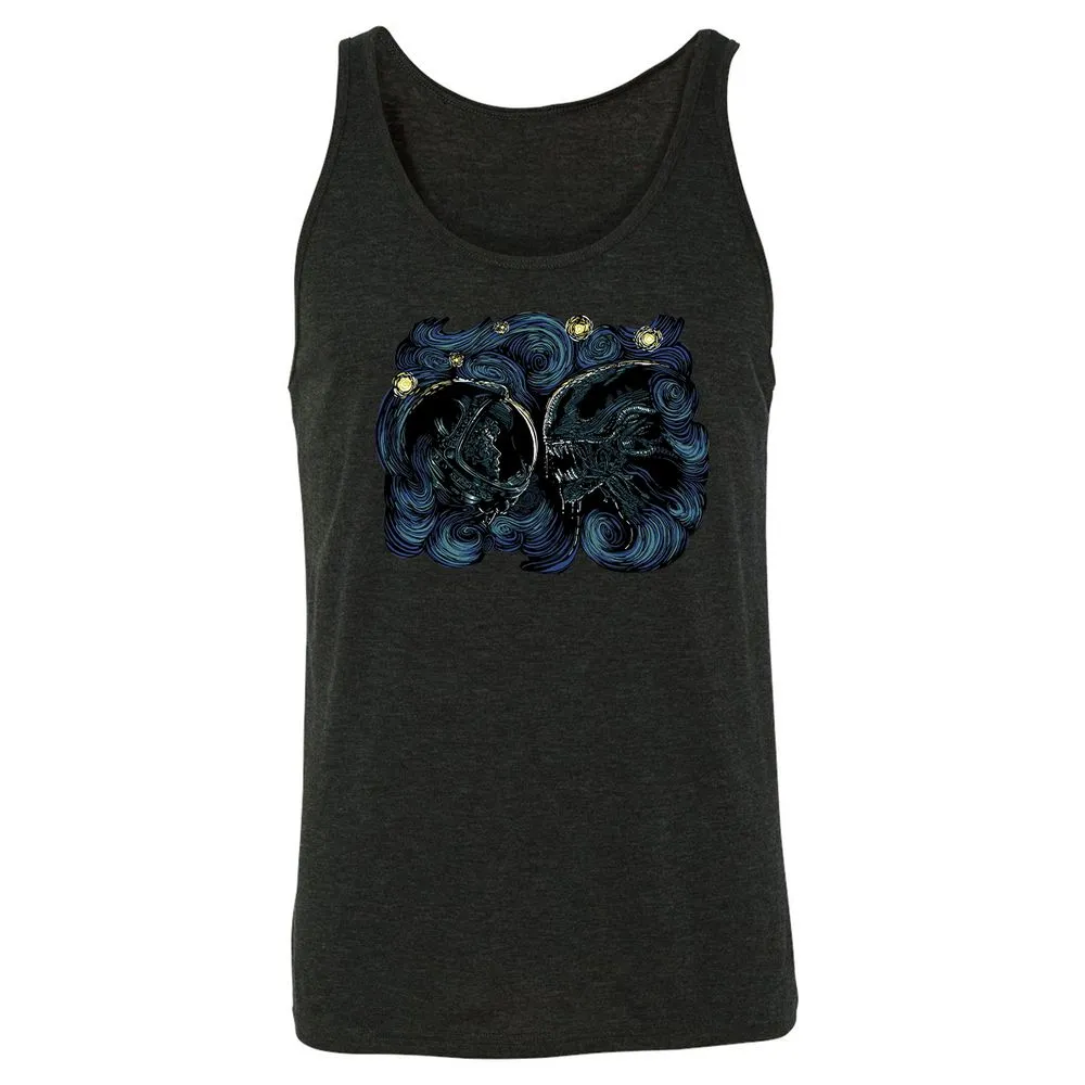 Unisex Jersey Tank - PA9TQWJJ - Charcoal Black Triblend - 5