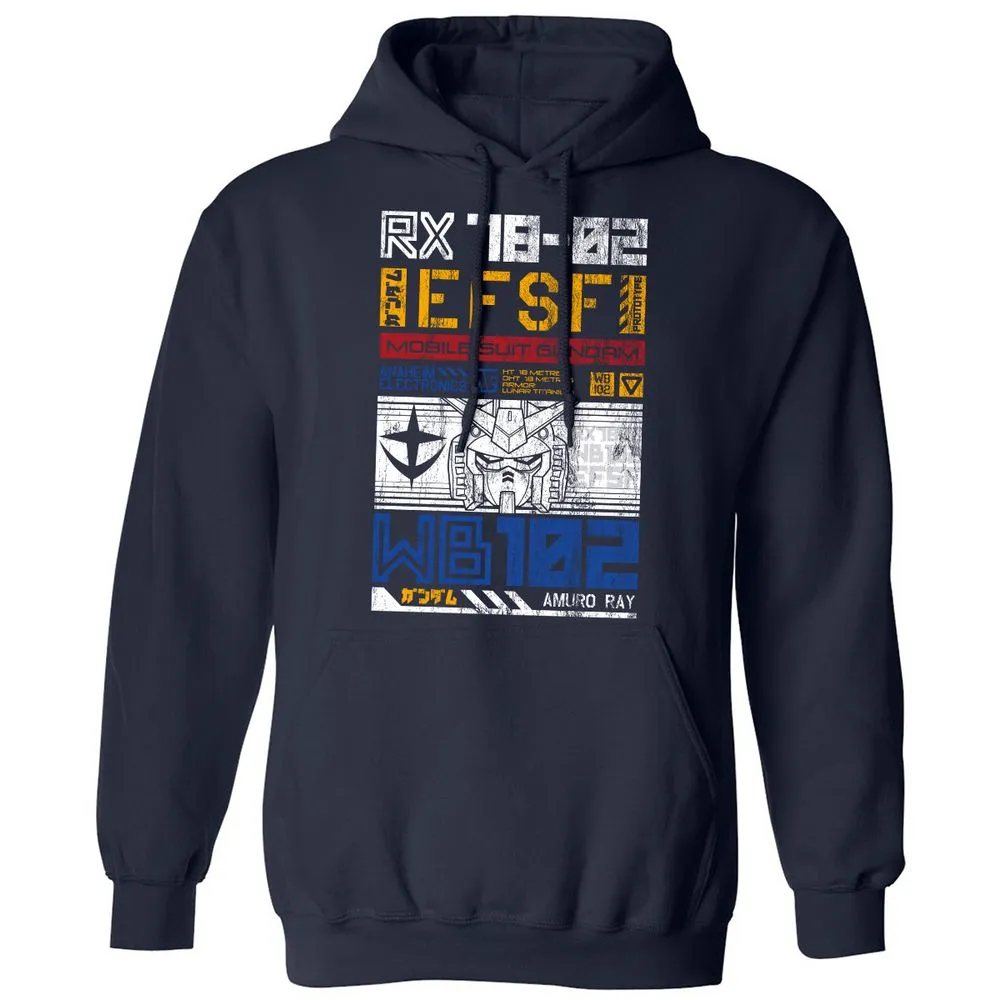 Classic Unisex Hoodie - RQWNFG9G - Navy - 2
