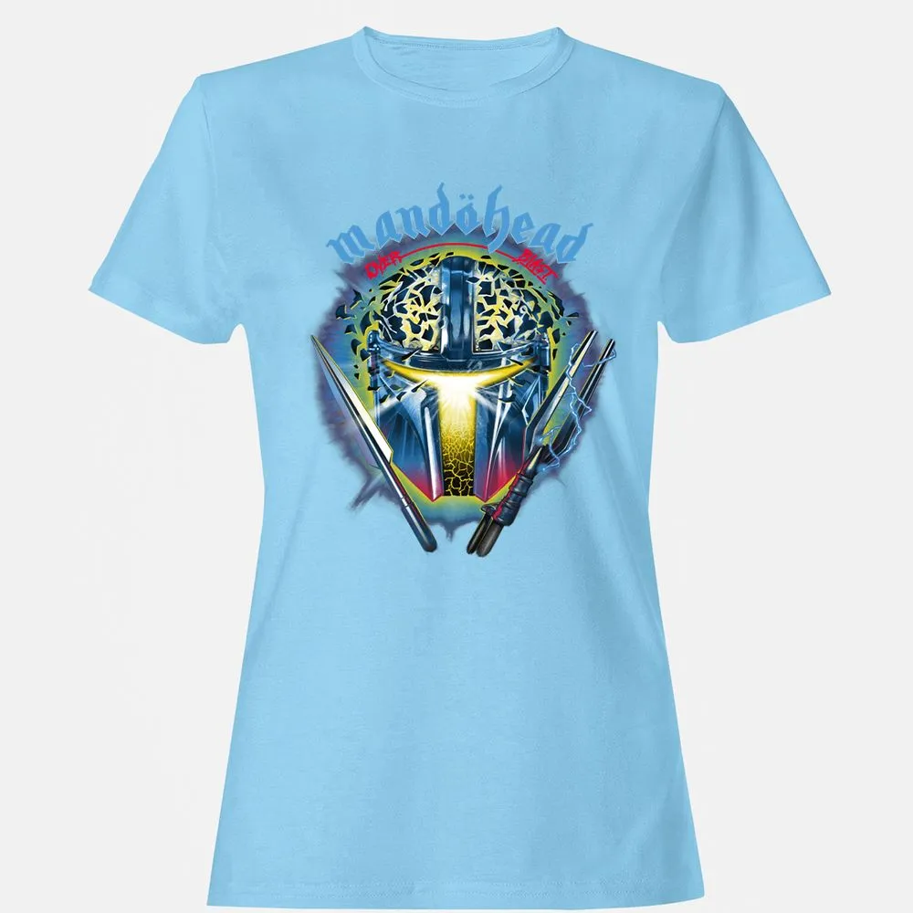 Women's T-Shirt - 62X9DV4K - Light Blue - 8