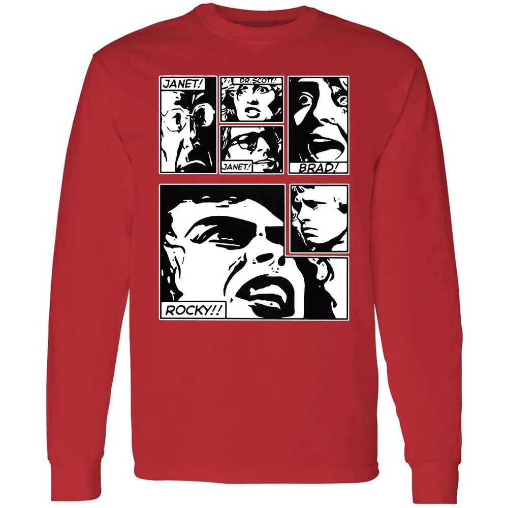 Long Sleeve T-Shirt - KGPWVRXJ - Red - 14