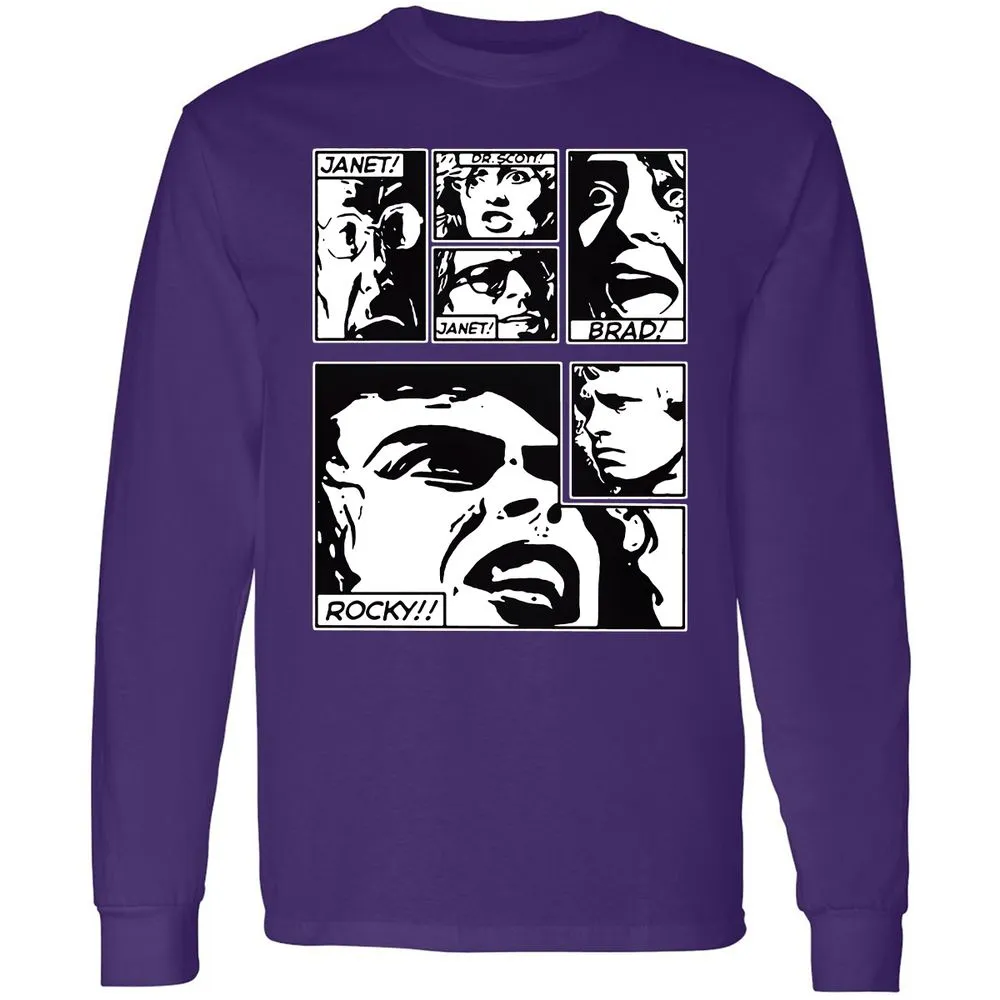 Long Sleeve T-Shirt - KGPWVRXJ - Purple - 13