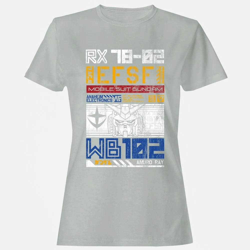 Women's T-Shirt - GNV27X6F - Ash - 2