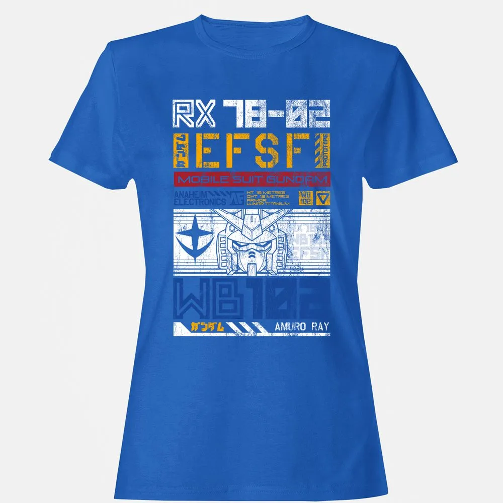 Women's T-Shirt - GNV27X6F - Royal - 14