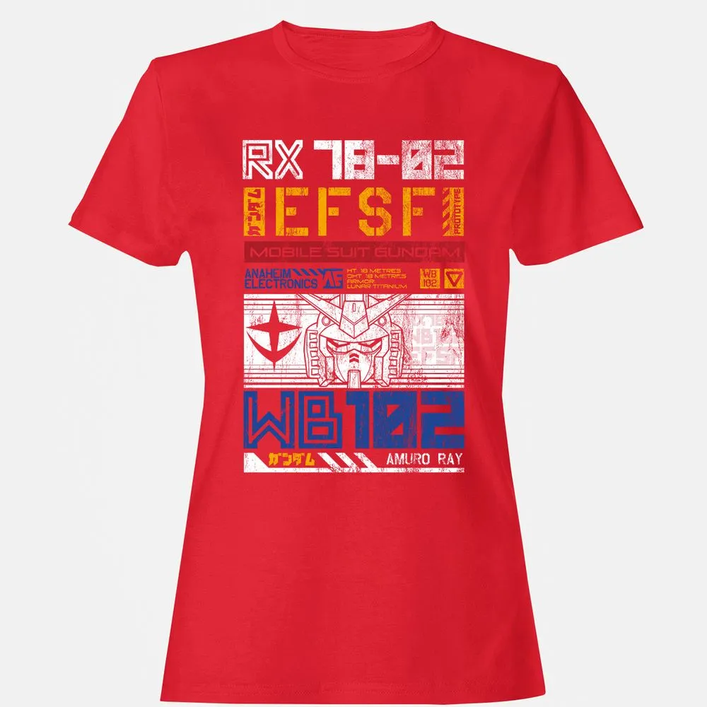 Women's T-Shirt - GNV27X6F - Red - 13