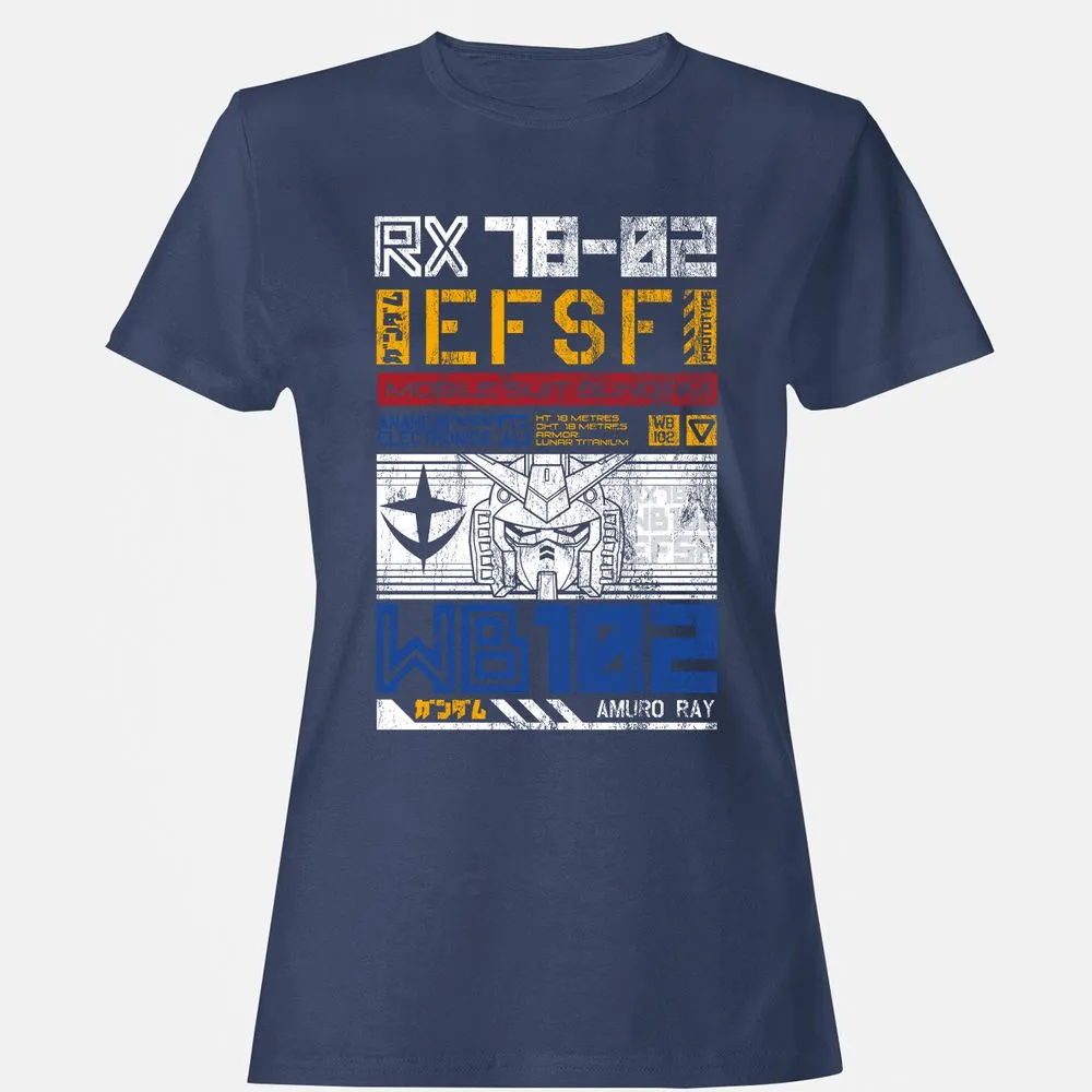 Women's T-Shirt - GNV27X6F - Navy - 10