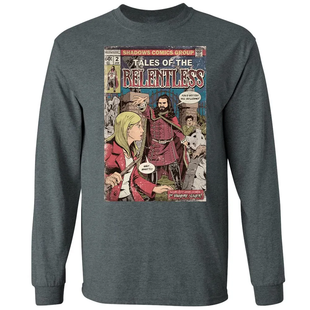 Long Sleeve T-Shirt - ALLQZLDL - Dark Heather - 15