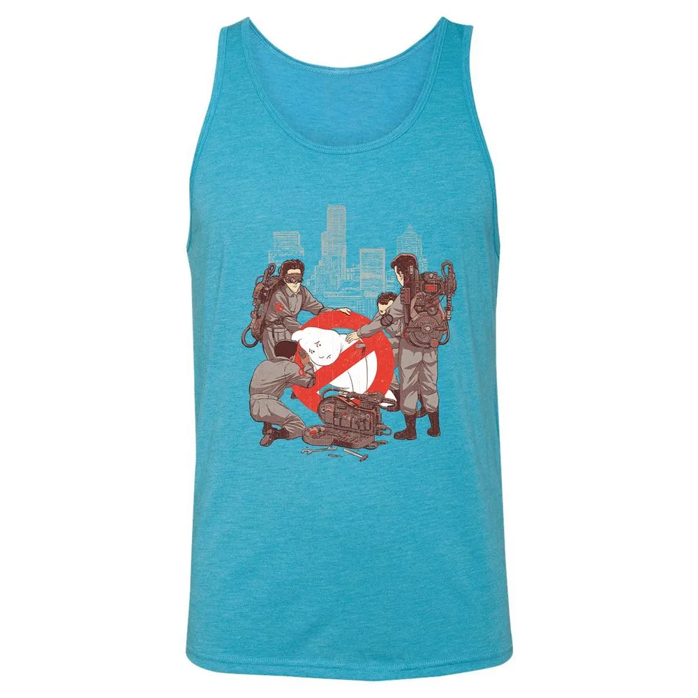 Unisex Jersey Tank - 41SSZ2EP - Aqua Triblend - 3