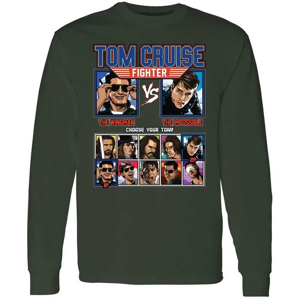 Long Sleeve T-Shirt - 3H9ZZ6NJ - Forest Green - 4