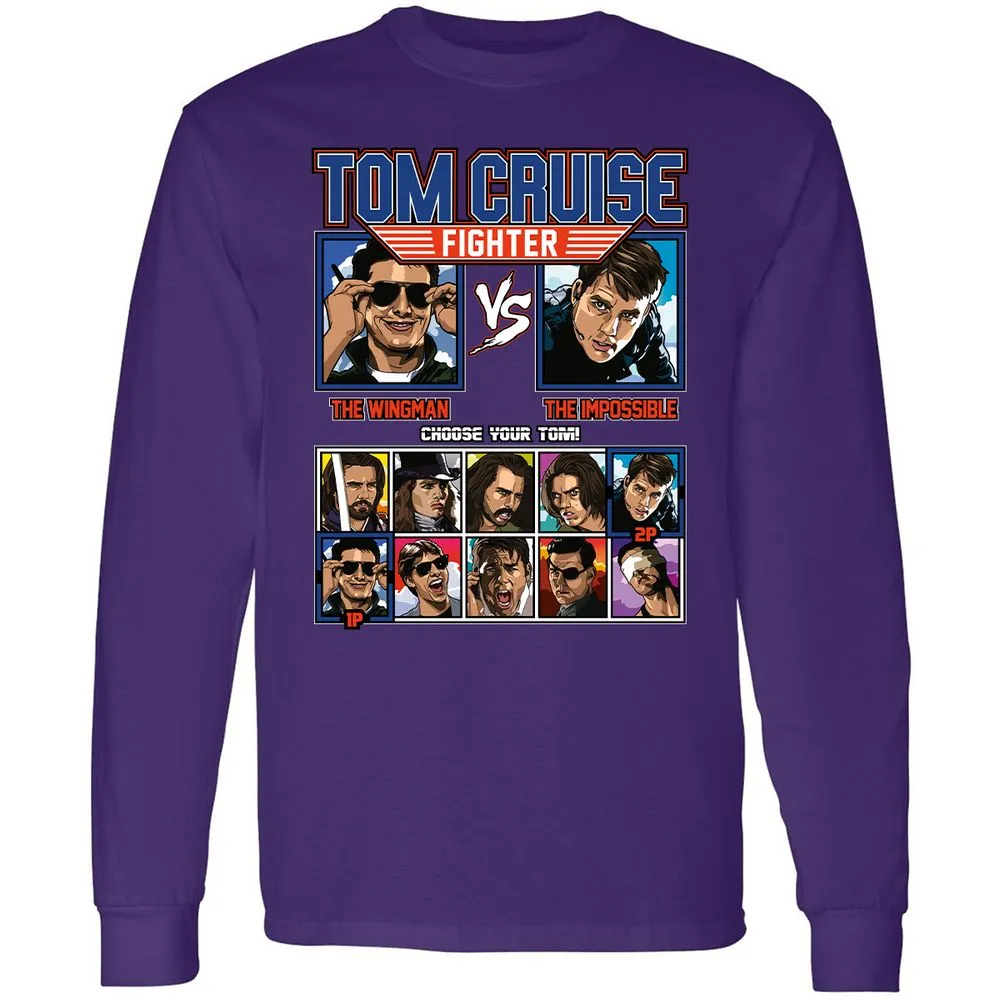 Long Sleeve T-Shirt - 3H9ZZ6NJ - Purple - 13