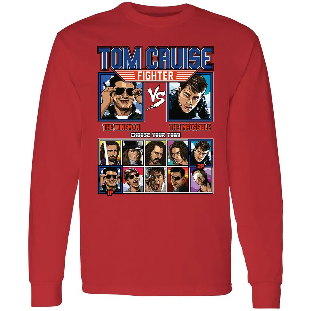 Long Sleeve T-Shirt - 3H9ZZ6NJ - Red - 14