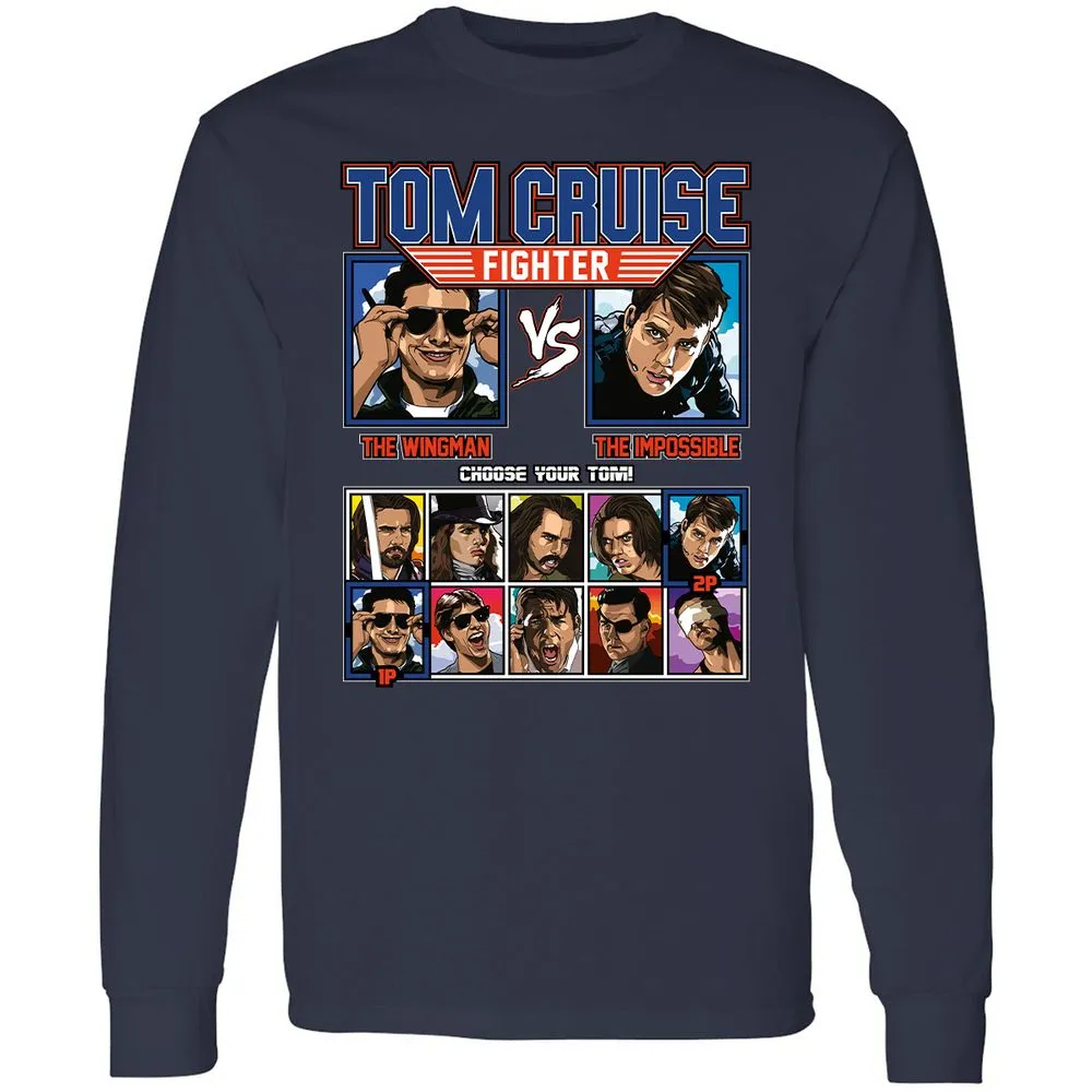 Long Sleeve T-Shirt - 3H9ZZ6NJ - Navy - 2