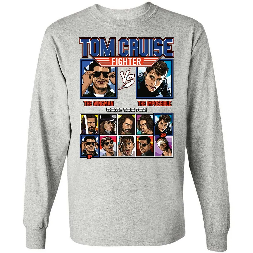 Long Sleeve T-Shirt - 3H9ZZ6NJ - Ash - 7