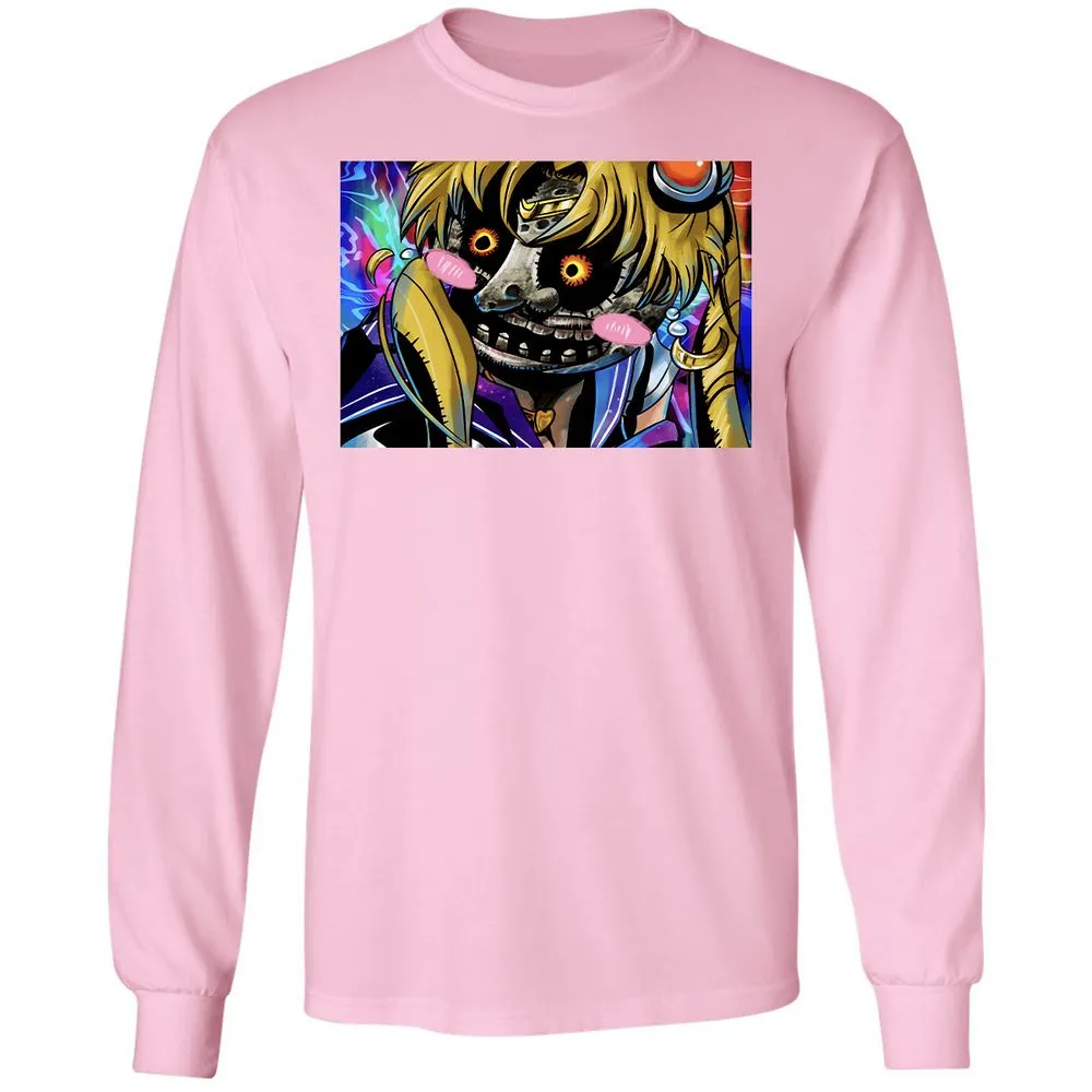 Long Sleeve T-Shirt - VBRMWHJM - Light Pink - 3