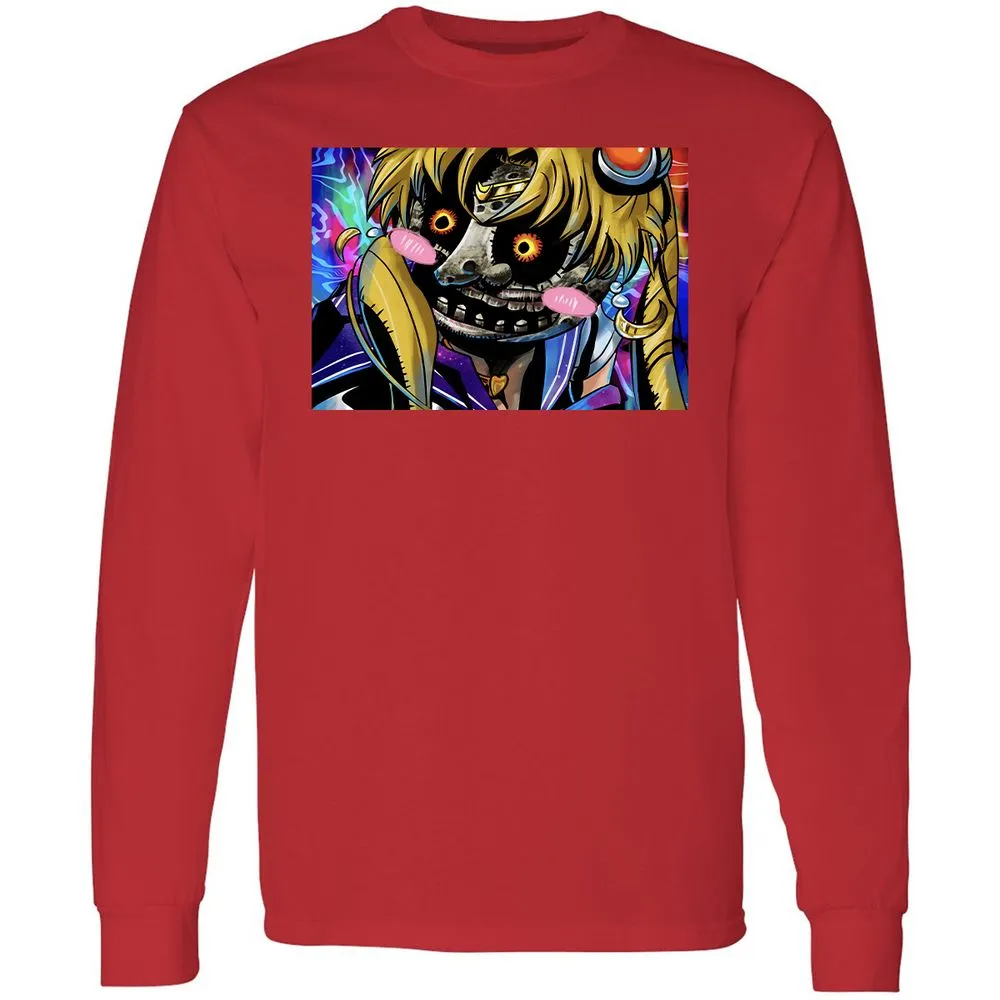 Long Sleeve T-Shirt - VBRMWHJM - Red - 14