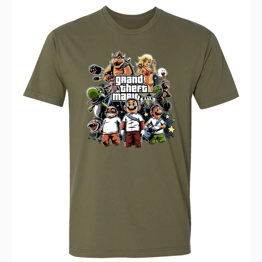 Premium Unisex T-Shirt - BBHEHM24 - Military Green - 5