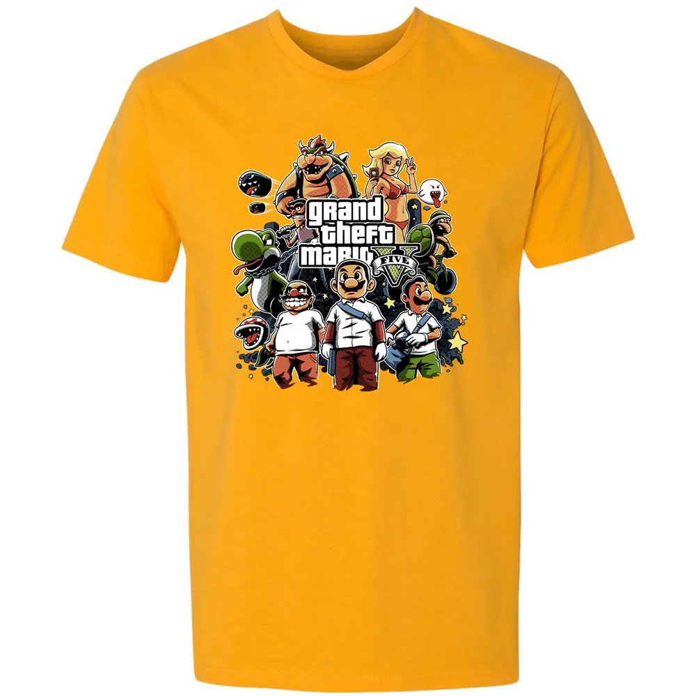 Premium Unisex T-Shirt - BBHEHM24 - Gold - 12