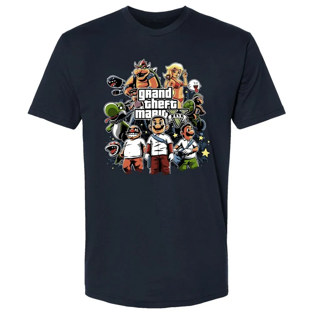 Premium Unisex T-Shirt - BBHEHM24 - Midnight Navy - 2