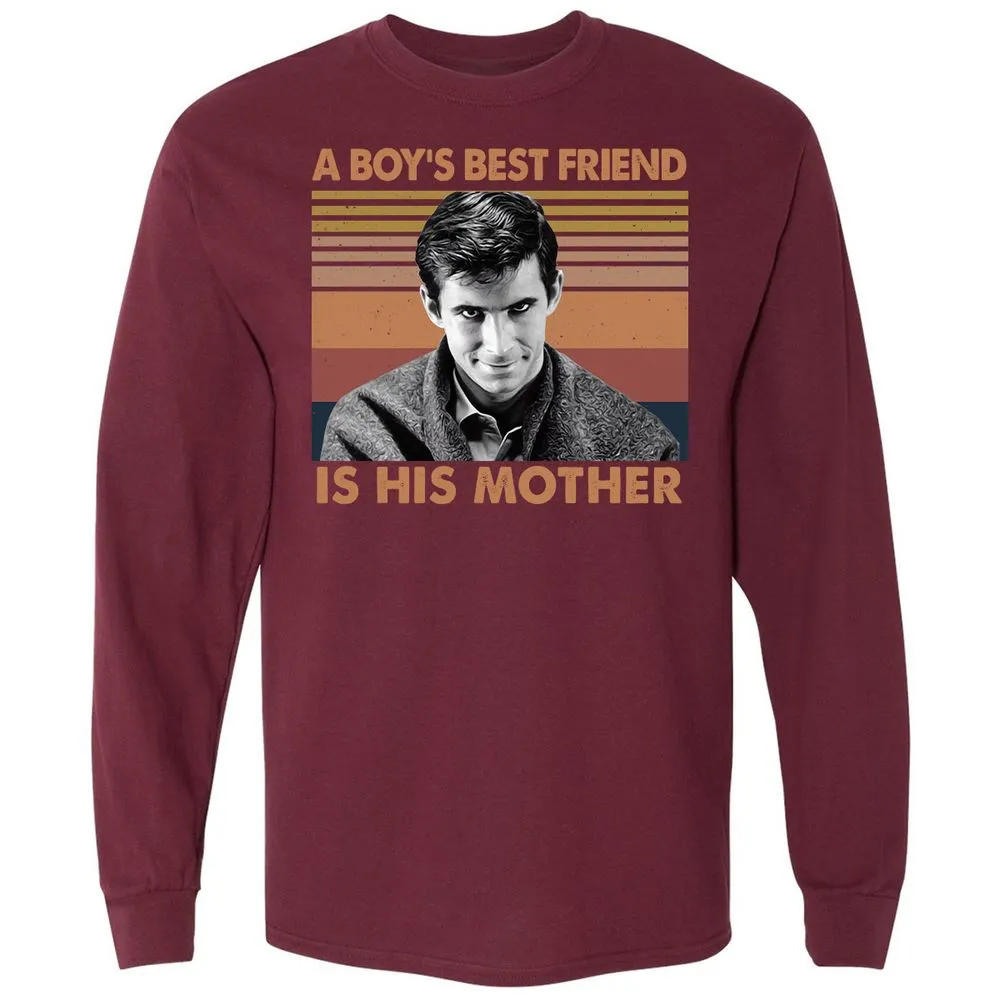 Long Sleeve T-Shirt - 27K8A6FK - Maroon - 11
