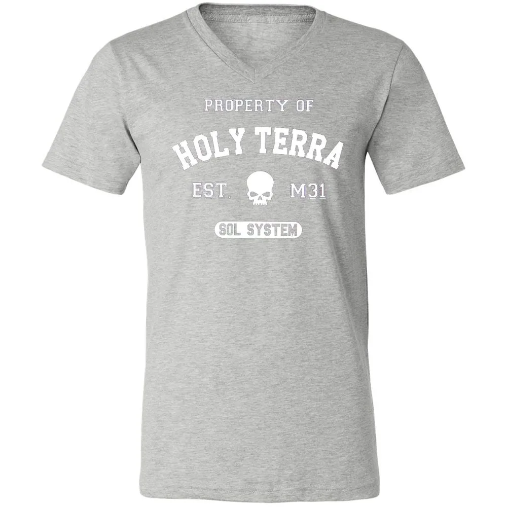 Unisex V-Neck T-Shirt - 9V971W3H - Athletic Heather - 7