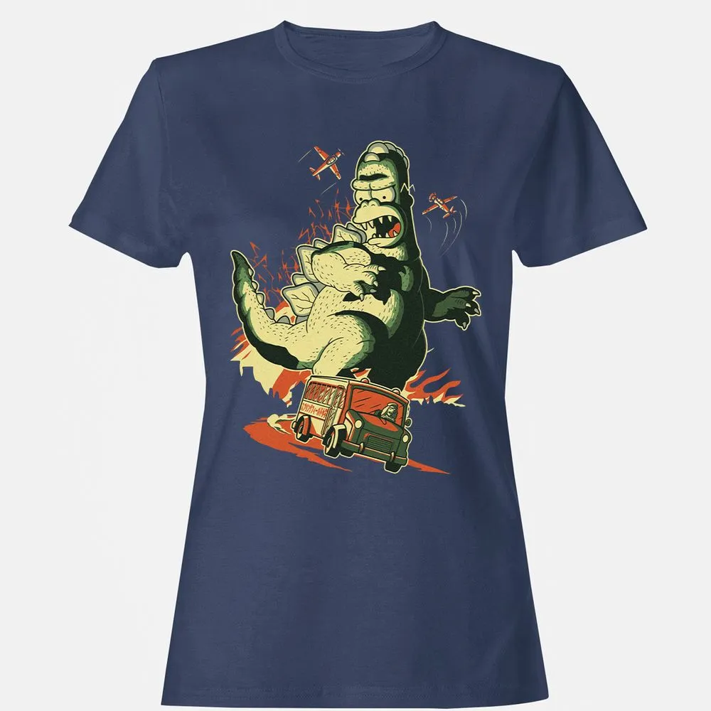 Women's T-Shirt - EBPE3GB1 - Navy - 10