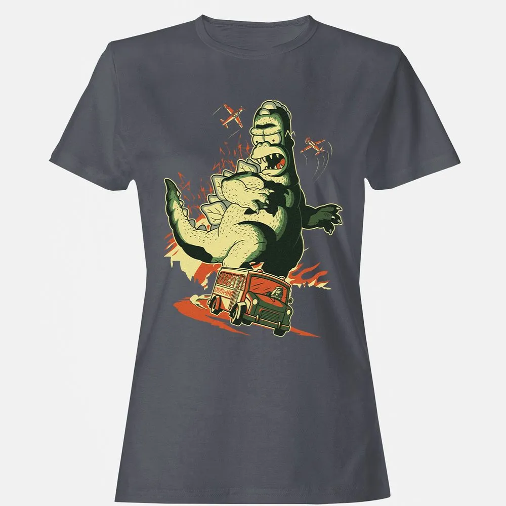 Women's T-Shirt - EBPE3GB1 - Dark Heather - 5