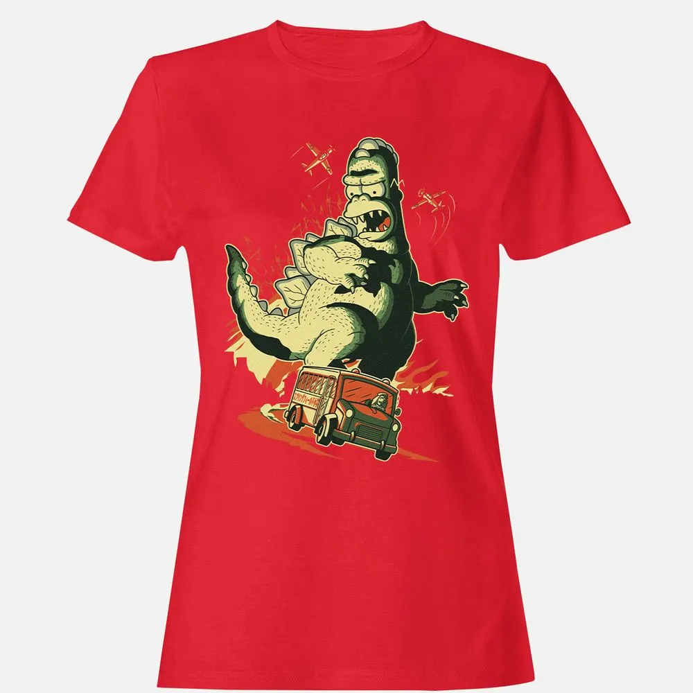 Women's T-Shirt - EBPE3GB1 - Red - 13