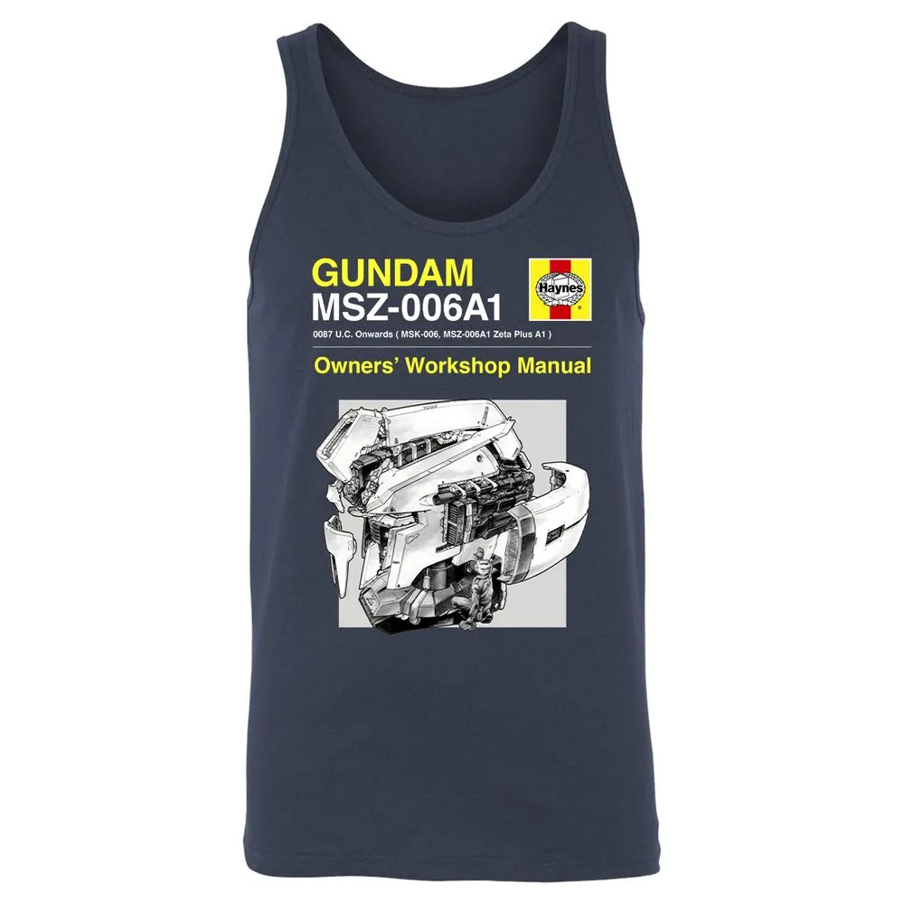 Unisex Jersey Tank - 69L5UXWE - Navy - 2