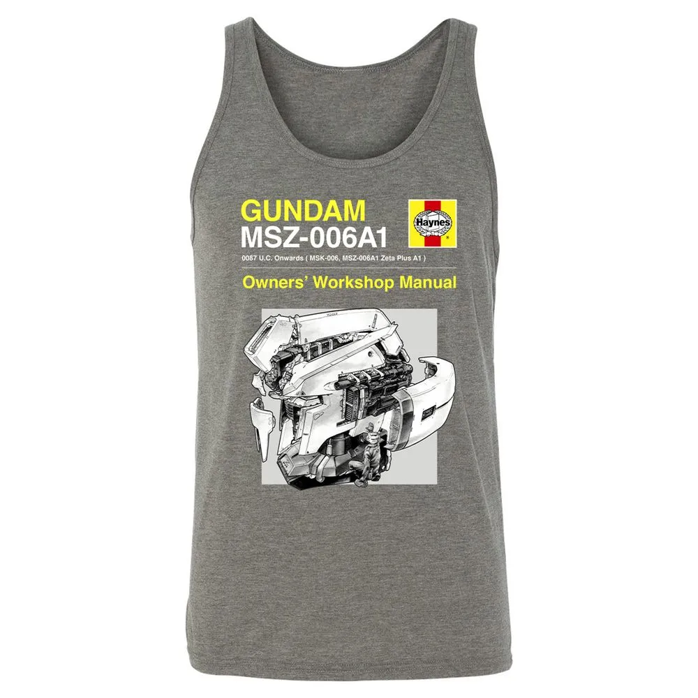Unisex Jersey Tank - 69L5UXWE - Grey Triblend - 8