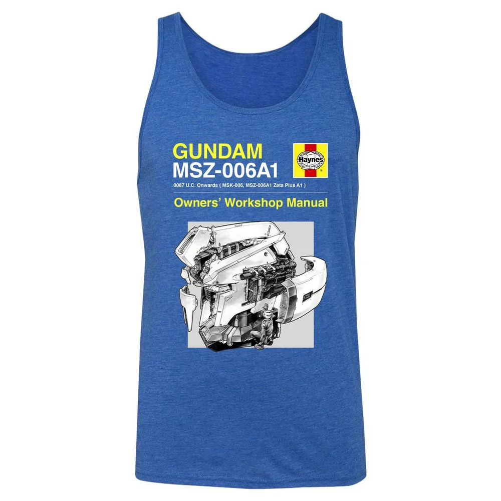 Unisex Jersey Tank - 69L5UXWE - True Royal Triblend - 12