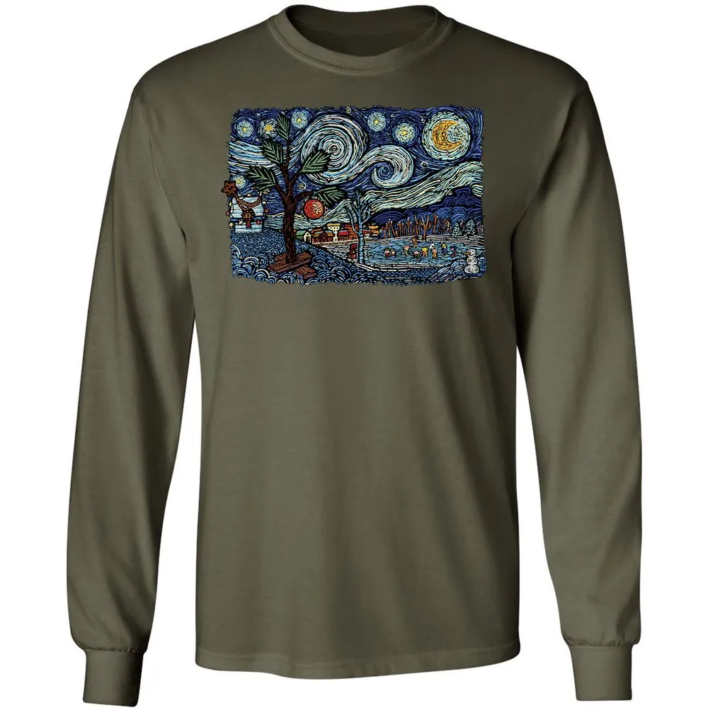 Long Sleeve T-Shirt - 17R6V3TJ - Military Green - 16