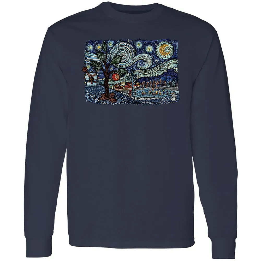 Long Sleeve T-Shirt - 17R6V3TJ - Navy - 2