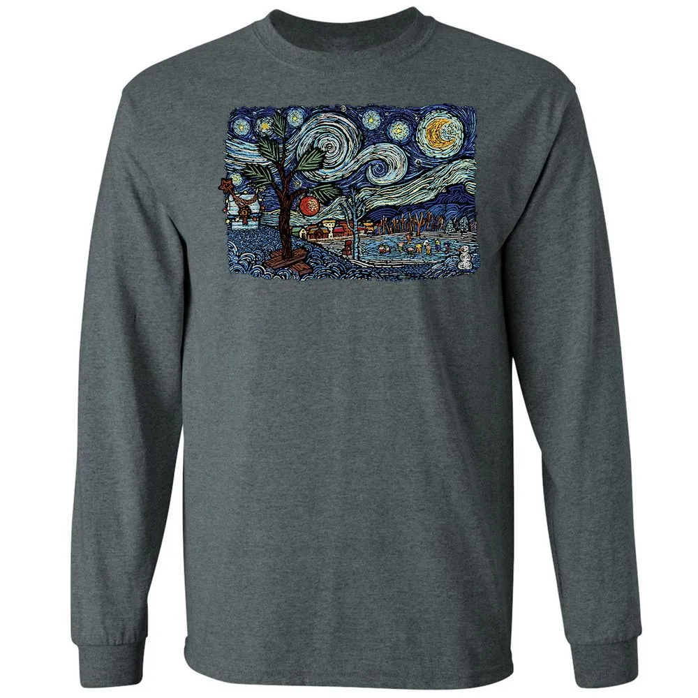 Long Sleeve T-Shirt - 17R6V3TJ - Dark Heather - 15